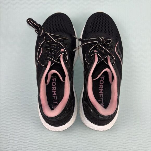 Saucony Hurricane 23 Athletic Running Shoes Women’s Size 8 S10615-45 Black Pink - Picture 8 of 9